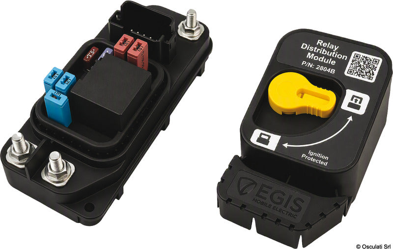 Egis Modular PDM - Modulo Relay di Espansione 12V 60A Configurazione C