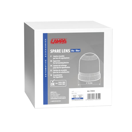 Lampa Calotta ricambio per art. 73024 - Blu 73032