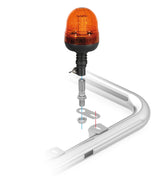 Lampa Staffa per lampade rotanti DIN - 95x40 mm 73035