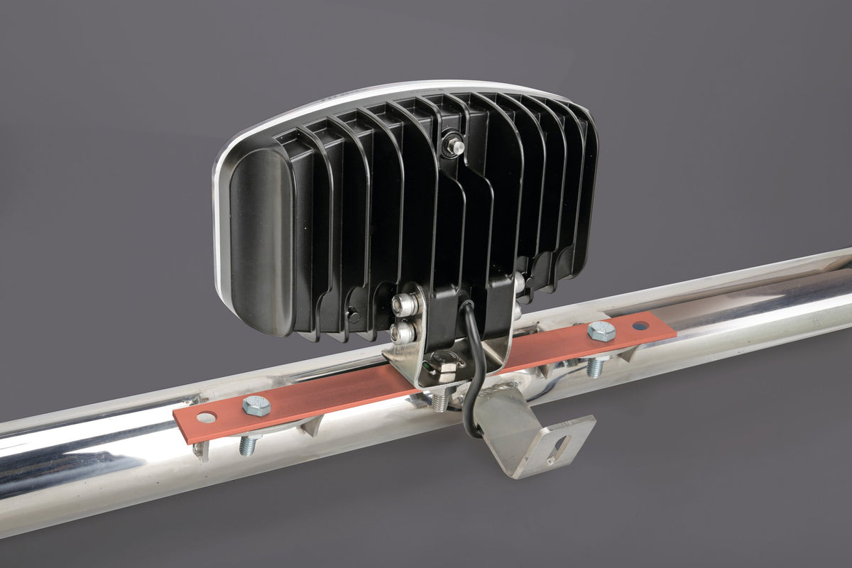 Lampa S4, staffa portafari in acciaio inox - 260x30 mm 73036