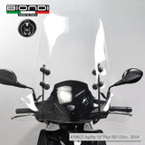 Biondi Parabrezza Z Trasparente + Kit Attacchi LINHAI Eggy 125 2007