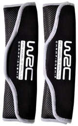 Par de almohadillas para cinturón de seguridad Wrc de color negro y gris