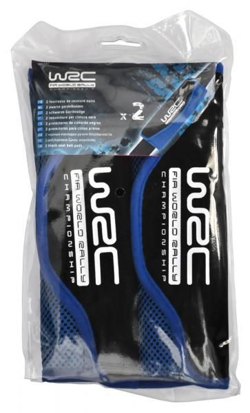 Wrc Blue Race Seat Belt Pads Pair