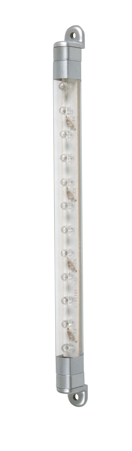 Pilot Slim Led-Bar 12 Led, 12V - 22 cm - Verde