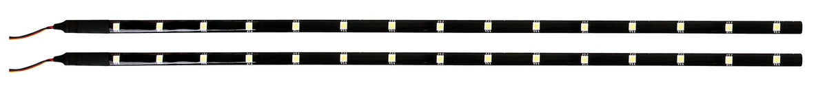 Pilot Ultra-Strips, 12V - 15 Led - 2x50 cm - Bianco