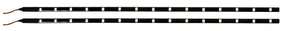 Pilot Ultra-Strips, 12V - 15 Led - 2x50 cm - Bianco