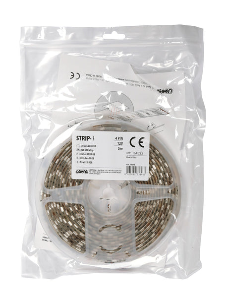 Lampa Striscia Led RGB, 350 Led - 500 cm - 12V 73646