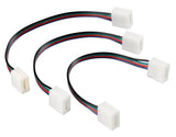 Lampa Connect-2, Connettori con prolunga per strisce a Led RGB, set 3 pz 73649