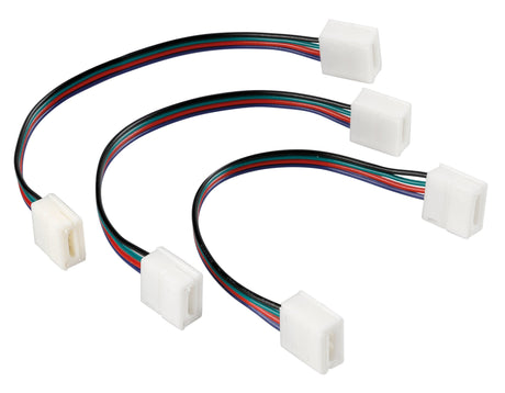 Lampa Connect-2, Connettori con prolunga per strisce a Led RGB, set 3 pz 73649