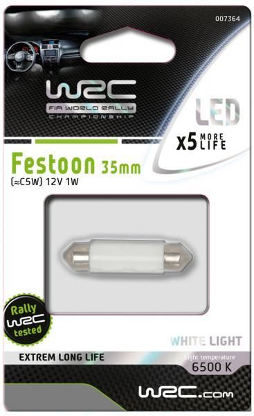 Wrc LED-Soffittenlampe 12V 35 mm (C5W)
