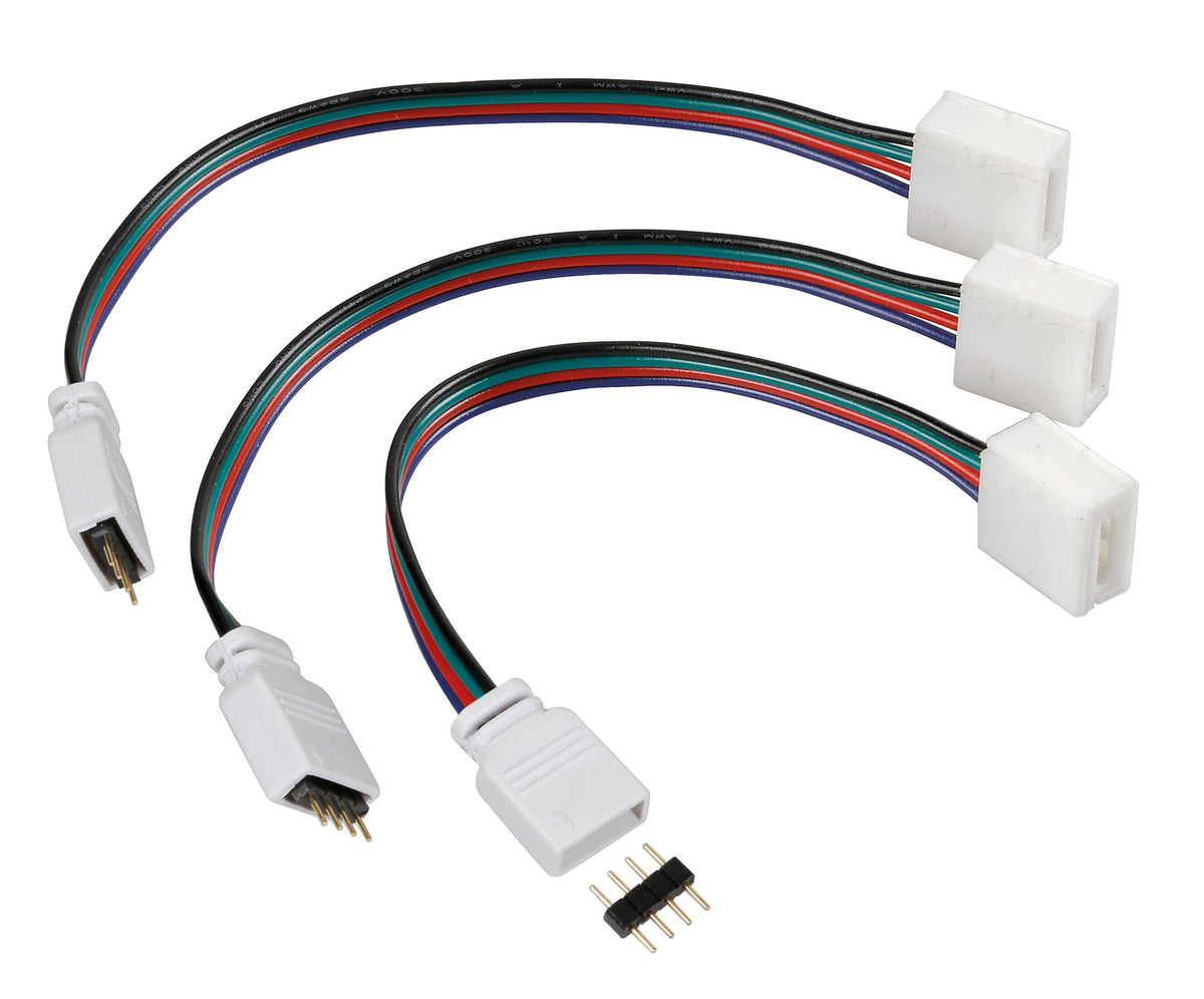 Lampa Connect-3, Connettori centralina per strisce a Led RGB, set 3 pz 73650