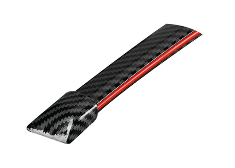 Pilot Spoiler carbon-look adesivo con integrata striscia luminosa a led rossi - 120 cm - 12V