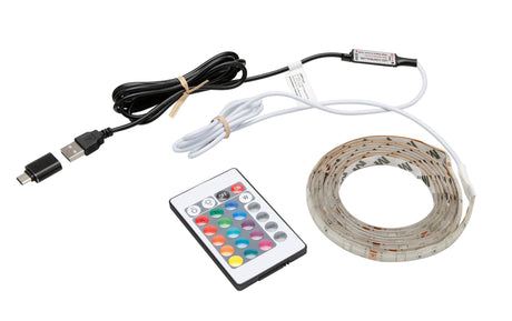 Lampa Striscia adesiva a Led RGB, USB - 200 cm 73660