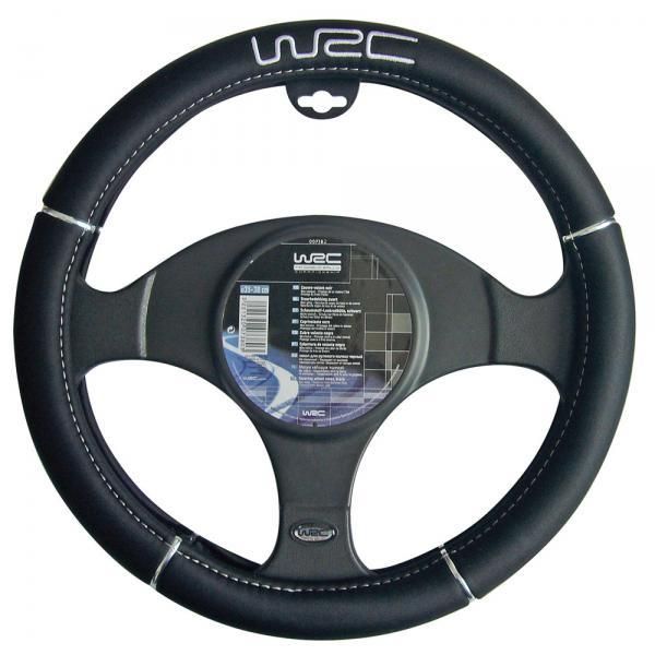 WRC Lenkradbezug aus schwarzem Neopren