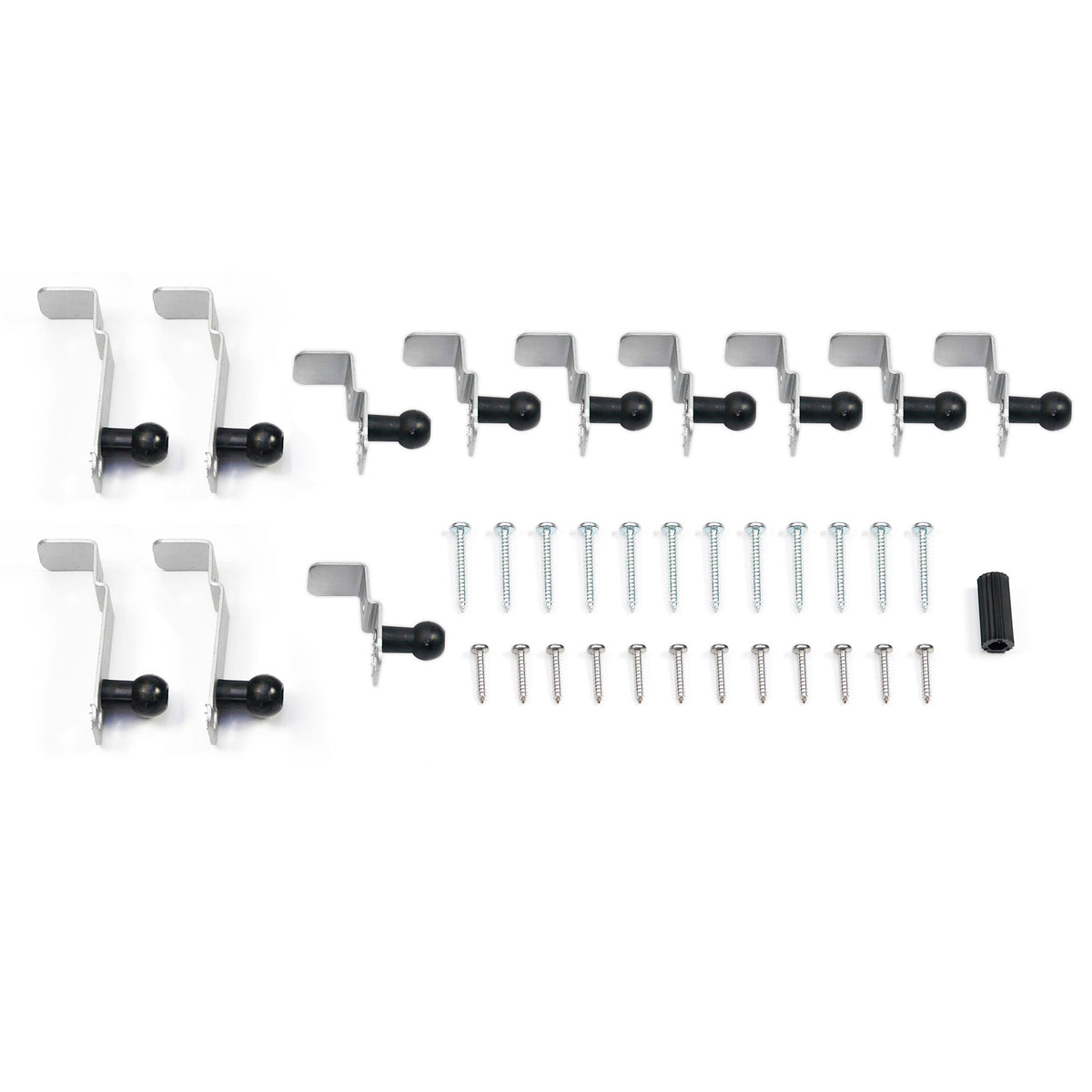 Remis Set clip fissaggio REMItop Vario II 45 mm per oblò 900x600 mm