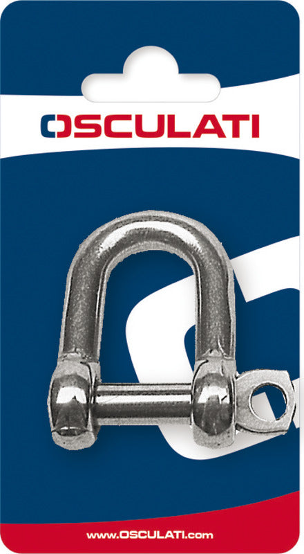 Osculati Grillo a D Inox AISI 316 Forgiato mm 14