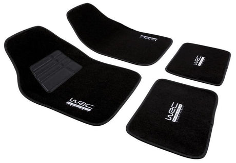 Wrc Set 4 tappeti moquette universali neri