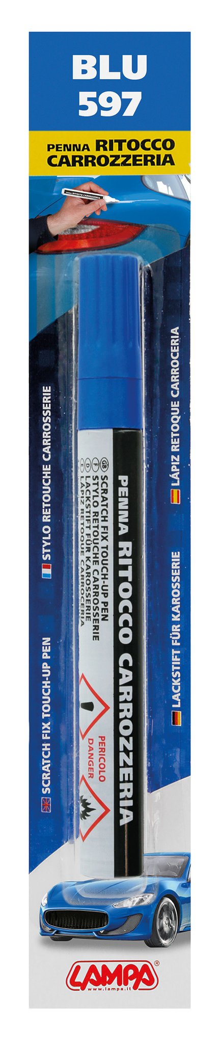 Lampa Penna ritocco carrozzeria - Blu - 597 74597