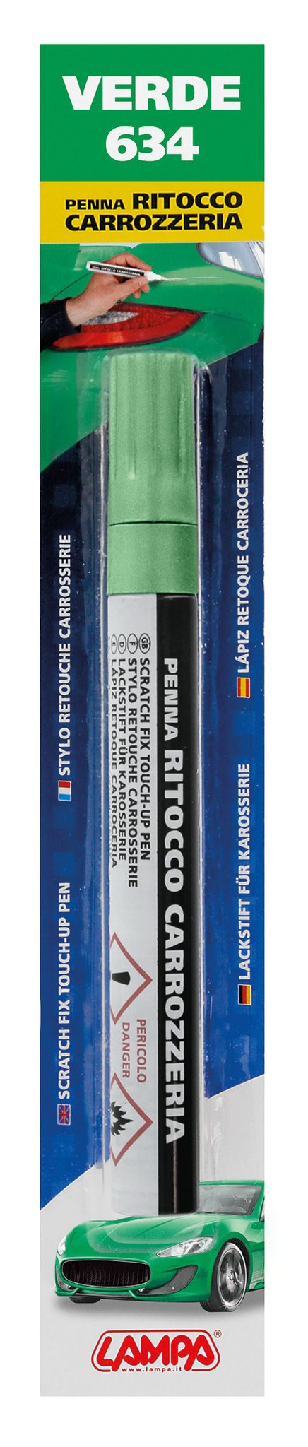 Lampa Penna ritocco carrozzeria - Verde - 634 74634