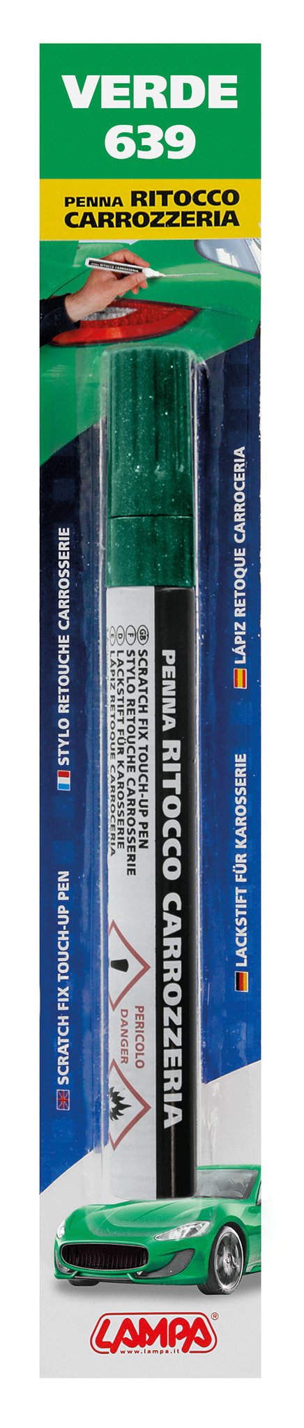 Lampa Penna ritocco carrozzeria - Verde - 639 74639