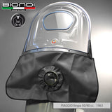 Biondi Parabrezza Club Sprint Piaggio Ciao 50 cc 1967 - Completo di Attacchi