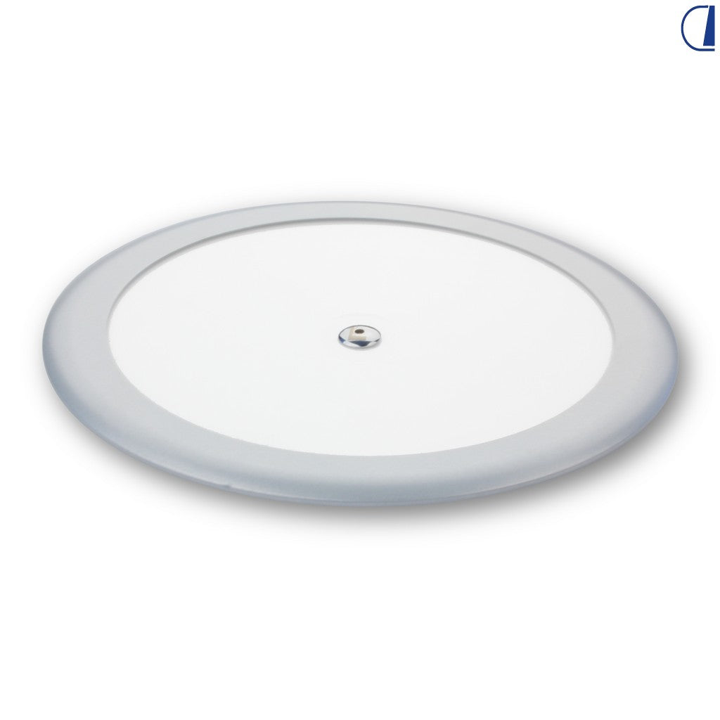 Plafoniera LED tonda ultrasottile Ø 17 cm con interruttore touch