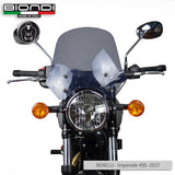 Biondi Cupolino Touring Fumè Chiaro Benelli / Moto Guzzi V7 / Triumph Bonneville / Yamaha XSR