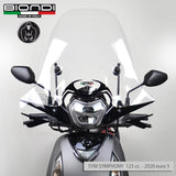 Biondi Parabrezza Club Keeway Jordan IT Logik 125/150 2017 con Attacchi