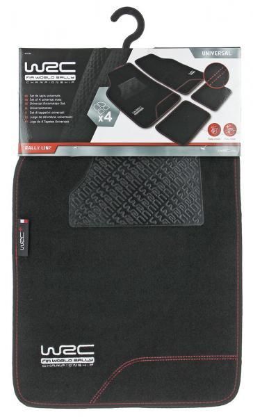 WRC Set mit 4 universellen Rallye-Fußmatten