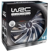 WRC Satz mit 4 14'' Turbo Zweifarb-Radkappen