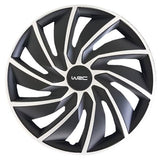 WRC Satz mit 4 15'' Turbo Zweifarb-Radkappen