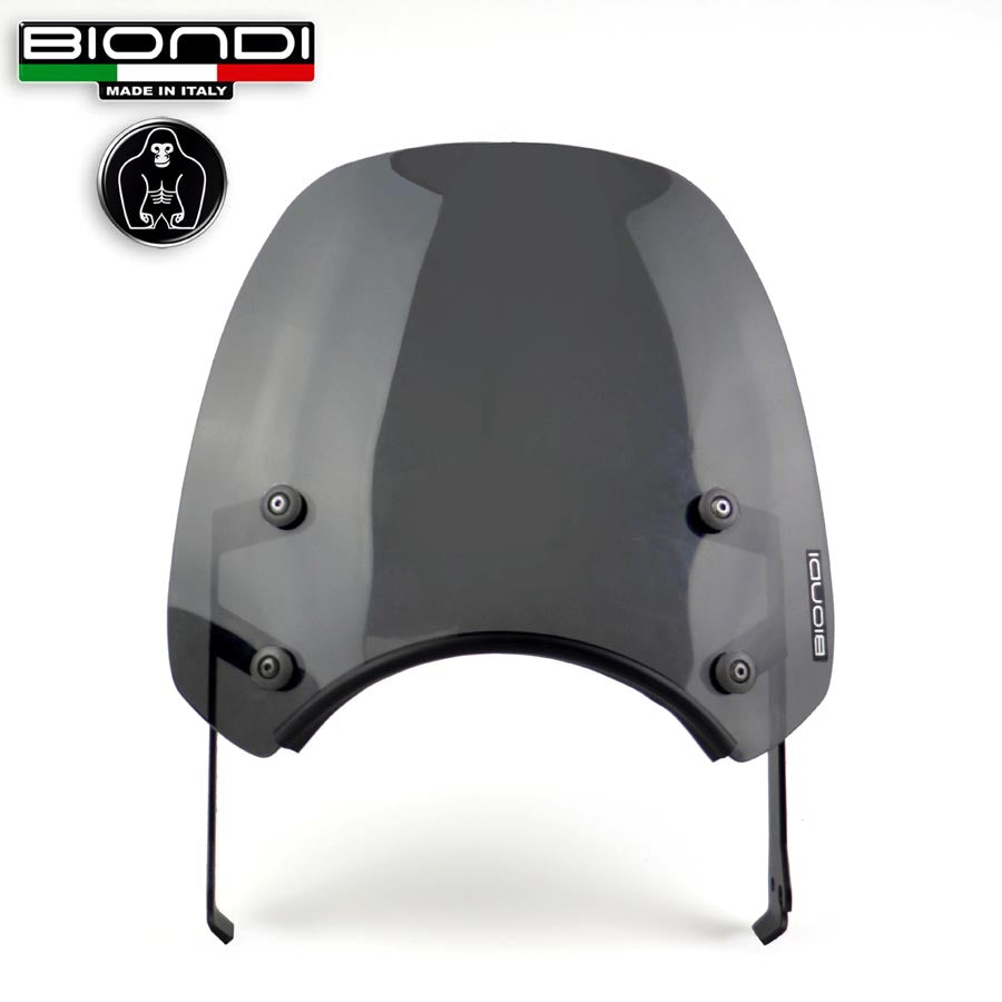 Biondi Cupolino Sport Fumè Scuro Ducati Scrambler 800 2023 - Kit Montaggio Incluso