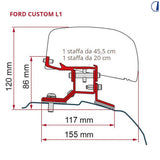 Fiamma Kit adattatore tendalino F40 per Ford Custom L1