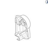 Dometic Tappo finale destro per tendalino PW 1500, bianco