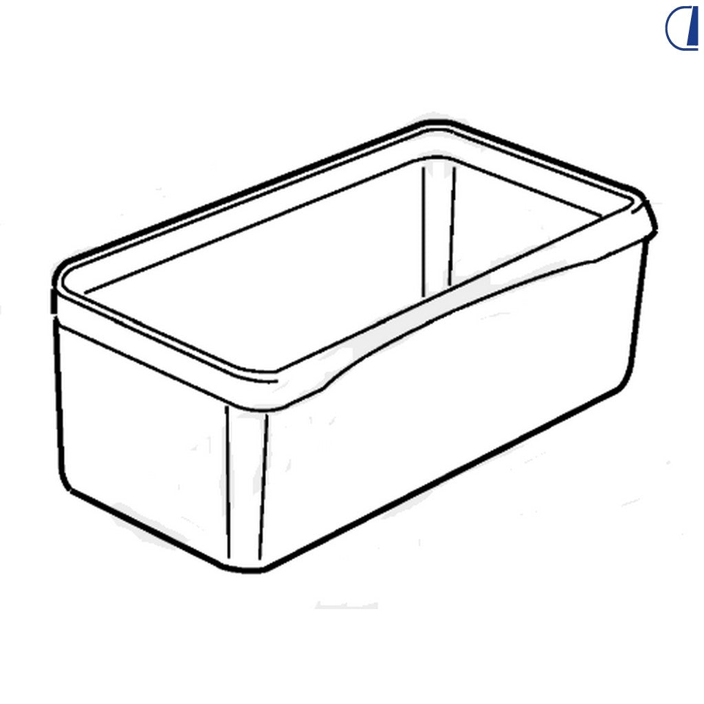 Vaschetta porta verdura per frigorifero Dometic RM4505 e RM6505
