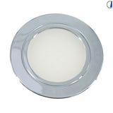 Faretto da incasso LED 12V 1,5W con diffusore Ø 52 mm per camper