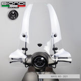 Biondi Parabrezza Mod. Z Trasparente per Vespa e Scooter Stile Classico