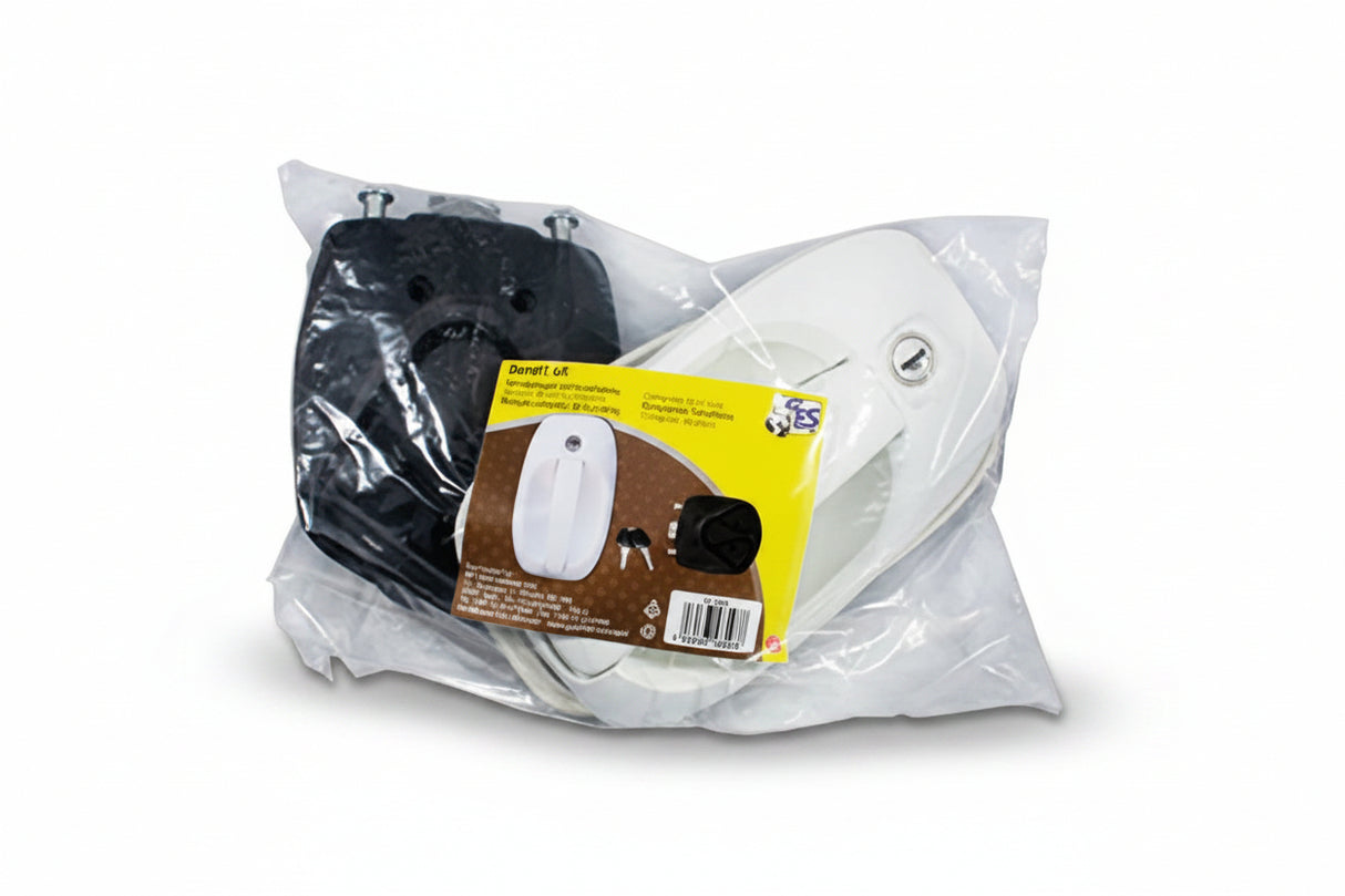 Cerradura 1122 completa blanca en bolsa 8032793935278