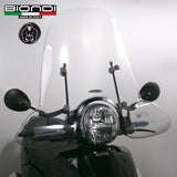 Biondi Parabrezza Club Aprilia Scarabeo Light 250i.e./400 cc. 2006-2011 con Attacchi