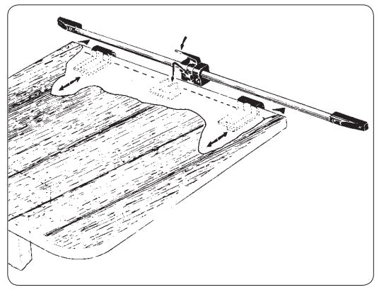 Guida a scorrimento standard per tavolo Camper GUI950