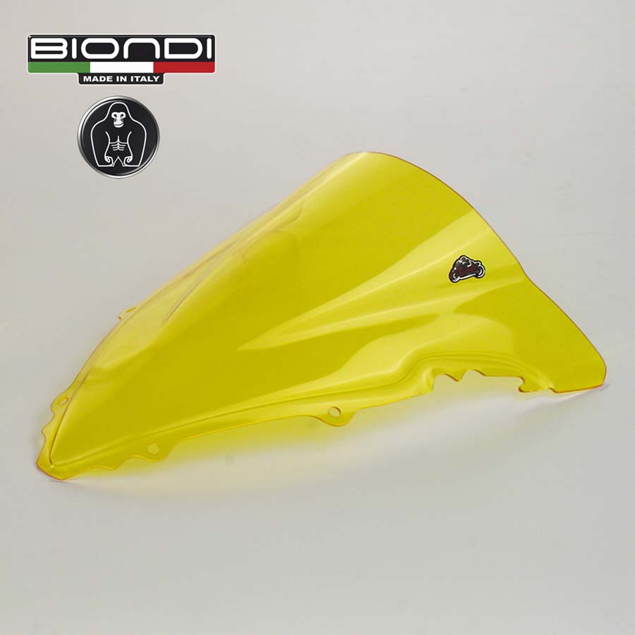 Biondi Gust Cupolino Doppia Bolla Giallo Trasparente Yamaha YZF-R6 600 2003-2005