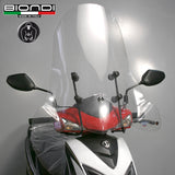 Biondi Parabrezza Pro SYM Jet-4 50 cc. 2010 Trasparente con Attacchi