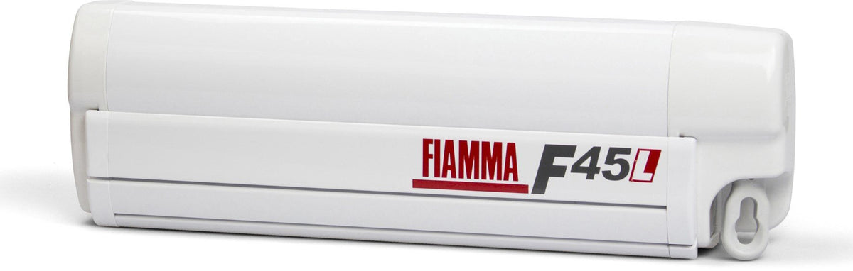 Fiamma F45 L 450 Wall-Mounted Awning - Polar White / Royal Grey