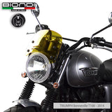 Biondi Cupolino Caffè Giallo per Benelli, Moto Guzzi V7, Triumph Bonneville, Yamaha XSR