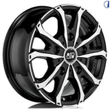 OZ MSW 48 Van cerchio in lega 6.5x16" 5/118 Gloss Black Full Polished
