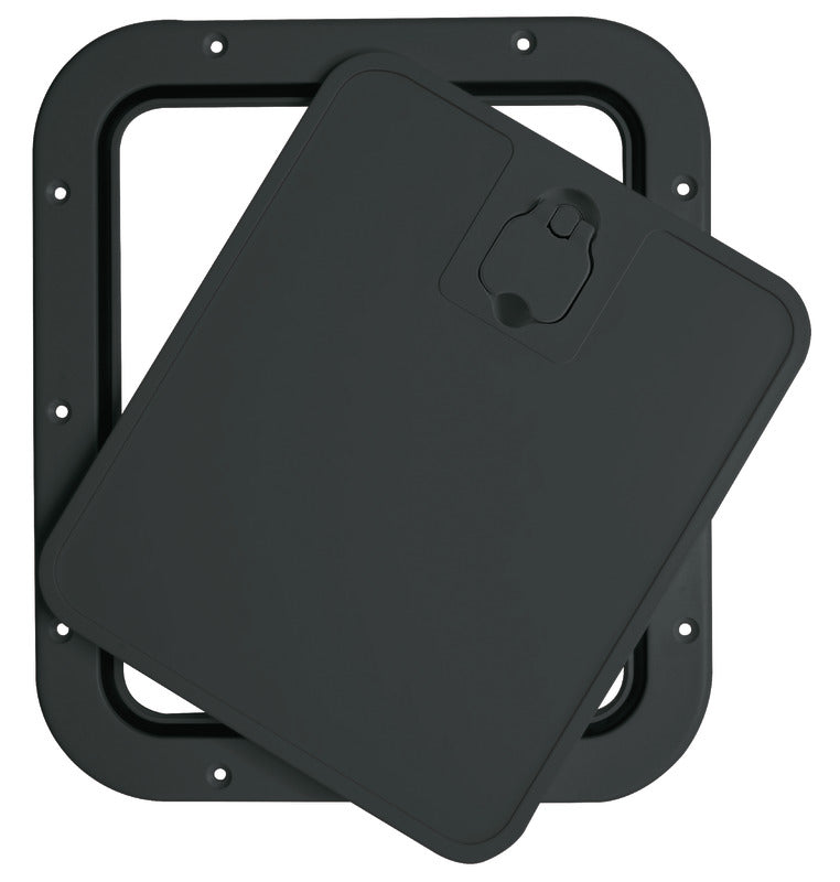 Portello estraibile nero 305 x 355 mm