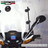 Biondi Parabrezza Pro Kymco Heroism 50/125/150 cc 1995-1998 con Attacchi