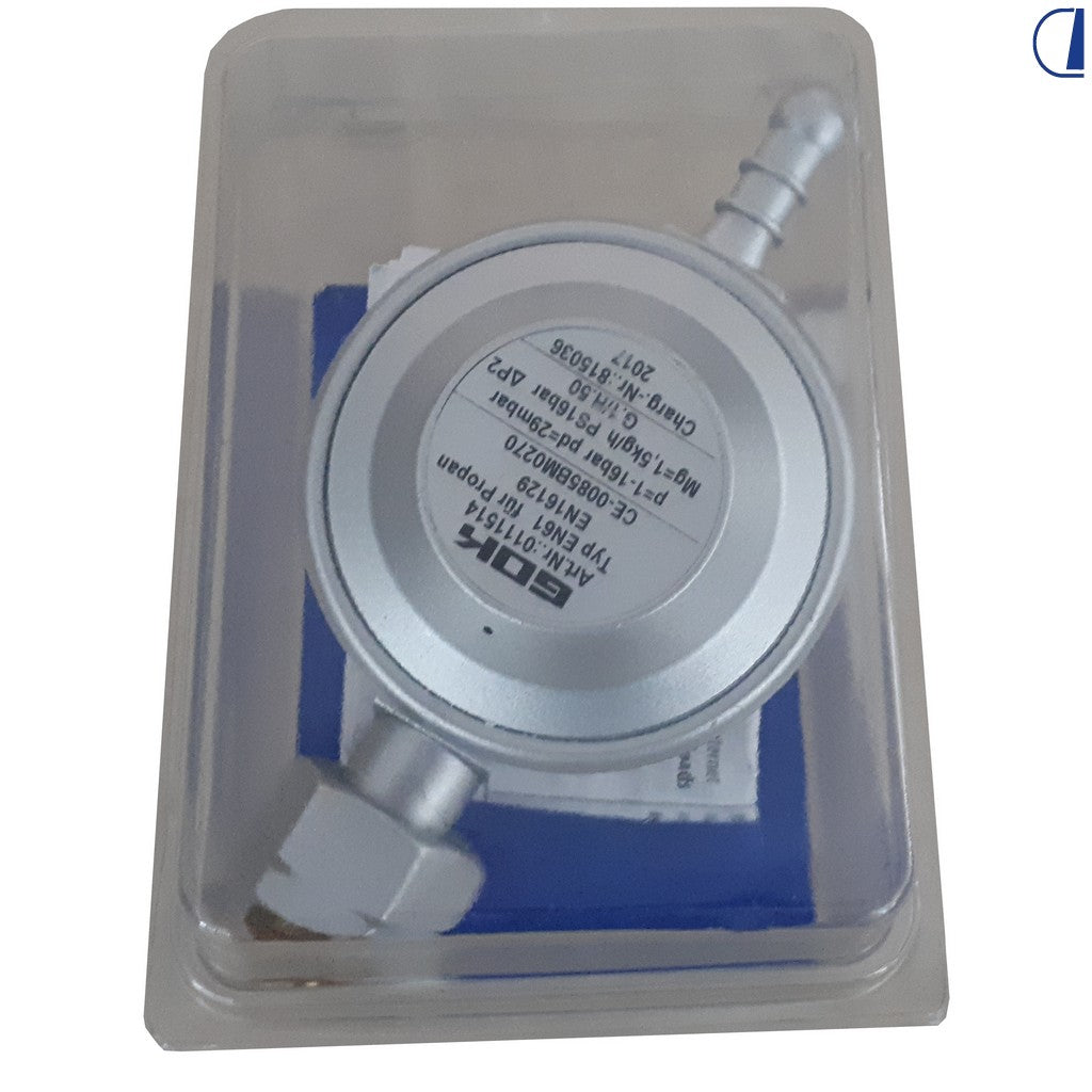 GOK Regolatore gas 30 mbar 1,5 kg/h attacco IT portagomma