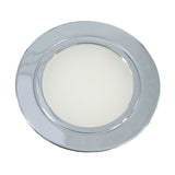 Faretto da incasso LED 12V 1,5W con diffusore Ø 52 mm per camper
