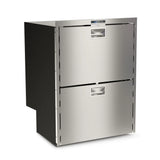 Vitrifrigo DW180OCX2 BTX IM Doppelschubladen-Gefrierschrank mit Eiswürfelbereiter 230 V AC*